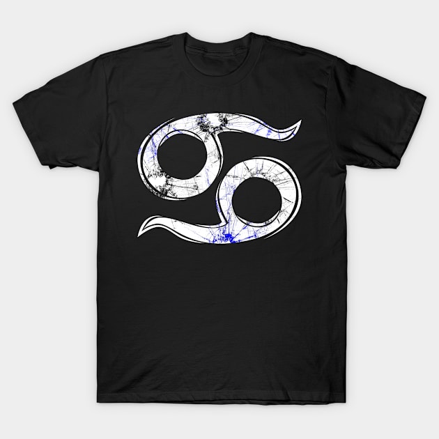 Cancer zodiac Symbol T-Shirt by INDONESIA68